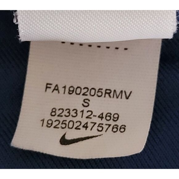 Nike Dri-Fit Women's S Athletic Wireless Unpadded Sports Bra Blue Pre-Owned‎ - Picture 10 of 12